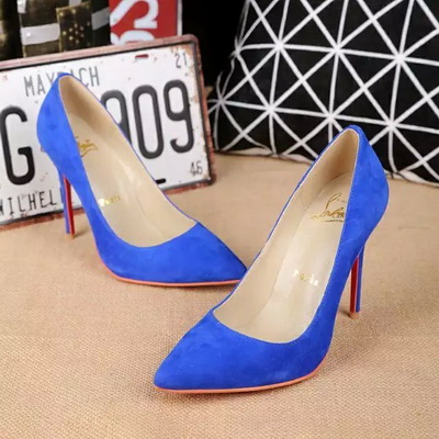 Christian Louboutin Shallow mouth stiletto heel Shoes Women--004